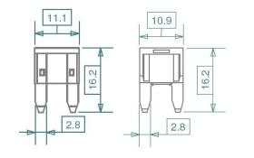 MAI MATERIAL ELECTRICO FM02 - FUSIBLE MICRO 7,5 AMP.